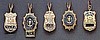 Dime Size Charms
