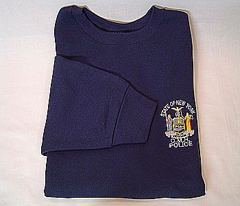 State of New York O.M.H. Police Sweatshirt Navy
