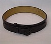 Black Leather 2-1/4? Equipment Belt
